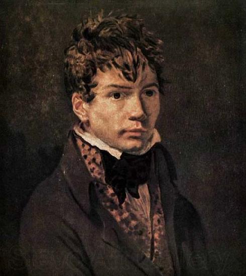 Jacques-Louis  David Portrait of Ingres France oil painting art